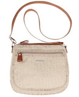 Calvin Klein Handbag, Nylon Logo Messenger Bag