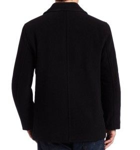 New Mens Marc New York Andrew Marc Wool Blend Peacoat Double Breasted