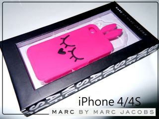 MARC BY MARC JACOBS Katie Bunny Pink Rabbit Graphic iPhone4 4S 100%