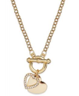 Charter Club Necklace, Ribbon and Zebra Heart Charm Necklace   Fashion