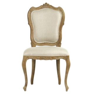 Margaux French Country Carved Shield Back Dining Chair