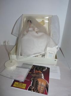 2001 Maria Therese Silkstone Barbie Bride MIB Loose All Paperwork $100