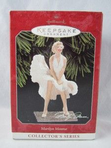 Keepsake Christmas Ornament Collectors Series Marilyn Monroe