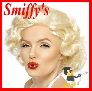 Official Smiffys Marilyn Monroe Bombshell Wig Fancy Dress Genuine