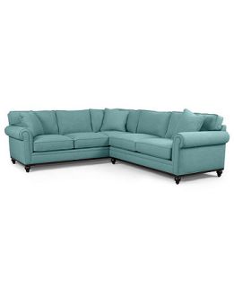 Sectional Sofa, Club 3 Piece 138W x 100D x 31H   furniture