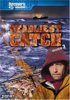 Deadliest Catch Season Three DVD 2008 Bundle of 3 014381419429