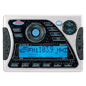 Waterproof Am FM iPod Sirius Radio Ready Marine Stereo Reman