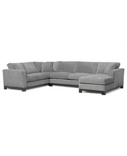 Fabric Sectional Sofa, 3 Piece 138W x 94D x 33H Custom Colors