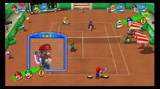 New Nintendo Wii Mario Power Tennis New Play Control