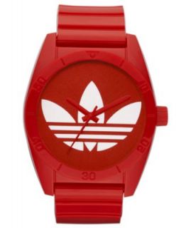 adidas Watch, White Nylon Plastic Bracelet 35mm ADH2694  