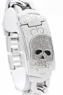 Marc Ecko Polished Better Off Dead ID Iced E13570G1 Brand New
