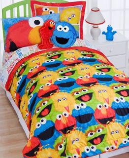 Sesame Street 3 Piece Full Comforter Set