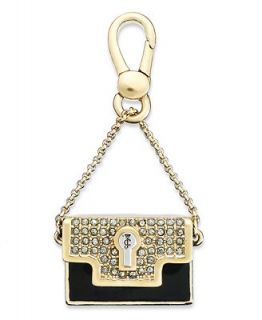 Juicy Couture Charm, Gold Tone Handbag Pave Charm