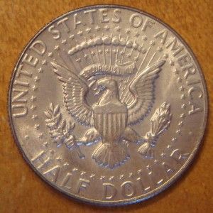 1969 Kennedy D Half Dollar Denver Mint