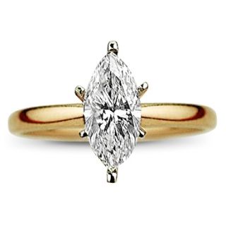 62 Carat Marquise Diamond Engagement Ring H VS2