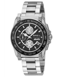 Breil Watch, Mens Chronograph Mantalite Gray Polycarbonate Bracelet