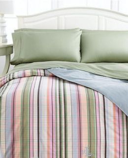 Ralph Lauren Marthas Vineyard Multi Stripe Full Queen Comforter