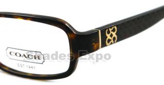 New Coach Eyeglasses Martine CC 2013 Tortoise 49mm