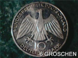 Bundes Republik Deutschland 1972 G 10 Deutsche Mark