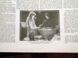Dramatic Mirror 1916 Serials Mary Pickford Lillian Gish Nazimova