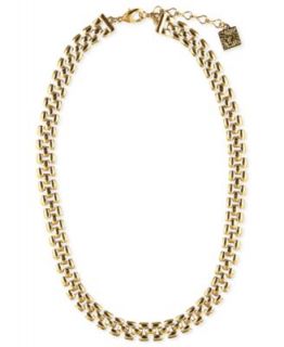 Kenneth Cole New York Necklace, Gold Tone Long Multi Chain   Fashion