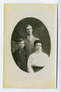 Boys A Girl Real Photo Postcard Marysville MO 1910