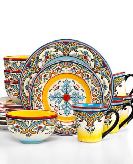 EuroCeramica Dinnerware, Zanzibar 16 Piece Set   Casual Dinnerware