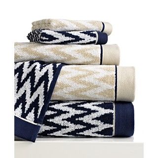 Bianca Bath Towels, Rhythm & Blue 28 x 52 Bath Towel