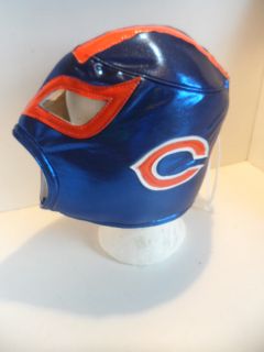 Mexican Lucha Libre Chicago Bears NFL Wrestling Halloween Mask