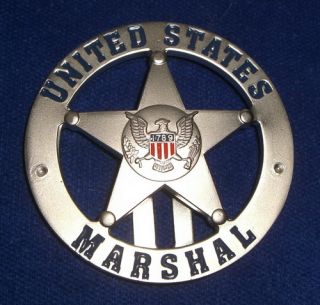 US Marshal Service Badge USMS US Federal Police Badge Polizeimarke