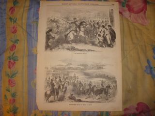 Antique Minutemen Massachusetts Revolutionary War Print