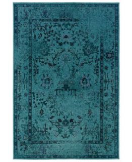 Sphinx Area Rug, Revamp REV7501G Turquoise 310 x 55   Rugs   