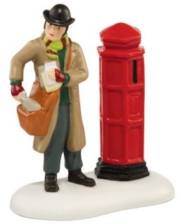 Department 56 Collectible Figurine, Dickens Village Devon Postmaster