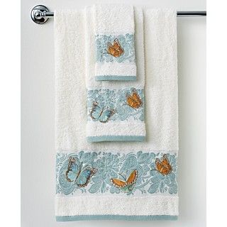 Martha Stewart Collection Bath Towels, Mariposa 30 x 56 Bath Towel