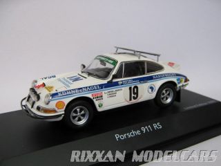 Porsche 911 RS 19 Safari Rally 1974 1 43 Schuco New