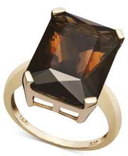 14k Gold Ring, Smoky Quartz (21 3/4 ct. t.w.)   Rings   Jewelry