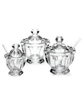Baccarat Large jam jar with spoon   Collections   for the home   