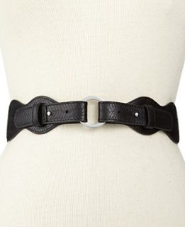 Style&co. Belt, Embossed Stretch Pullback Belt