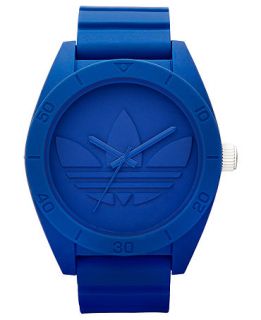 adidas Watch, Unisex Blue Silicone Strap 50mm ADH2787   All Watches