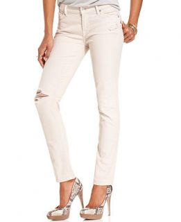 For All Mankind Jeans, Skinny Sand Wash Distressed   Womens Jeans