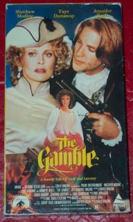 The Gamble VHS Faye Dunaway Matthew Modine J Beals