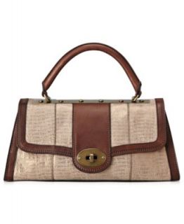 Fossil Handbag, Vintage Revival Top Handle Satchel   Handbags