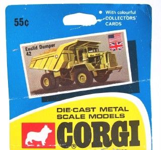 Corgi Junior 42 Euclid Dumper Truck 1970 RARE