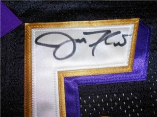 Autographed Ray Lewis Joe Flacco 2 Authentic Signed NFL Jersey COA JSA