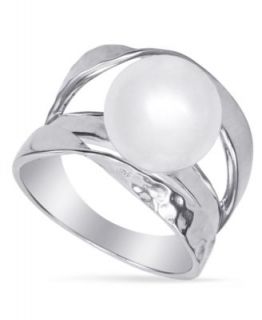Majorica Endless Pearl Ring, Sterling Silver Multicolor Organic Man