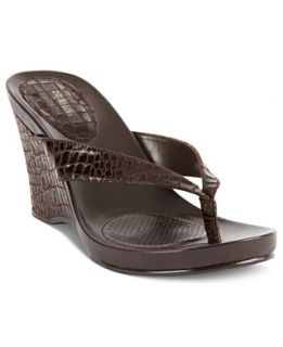 Style&co. Shoes, Chicklet Wedge Sandals