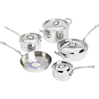Mauviel 9 PC Stainless Steel Cookware Set