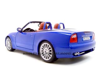 diecast model of Maserati GT Spyder die cast model car by Bburago
