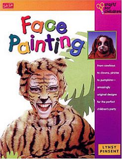 Face Painting Book Costumes Full Color New MSRP $5