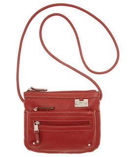 Tignanello Handbag, Power Pebble Double Zip Crossbody   Handbags